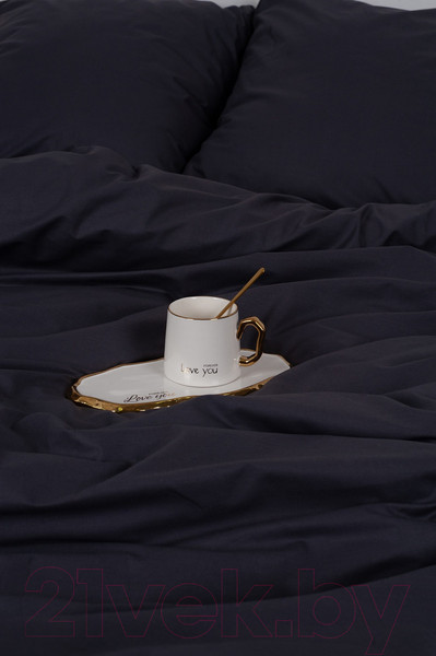 Изображение товара Пододеяльник Milanika Грэй 1.5сп (поплин г/к)