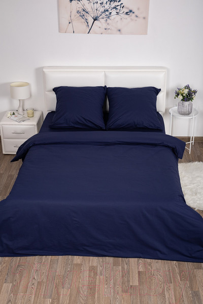 Изображение товара Пододеяльник Milanika Индиго 2сп (поплин г/к)