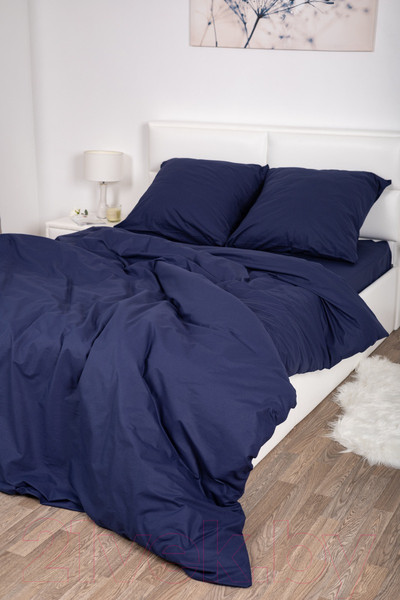 Изображение товара Пододеяльник Milanika Индиго 2сп (поплин г/к)