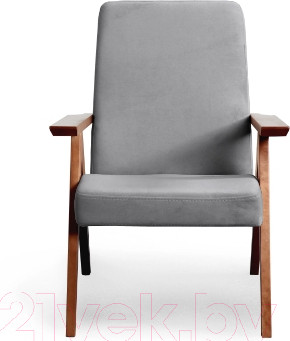 Изображение товара Кресло мягкое Мебельград Калгари Стандарт (мора серый)