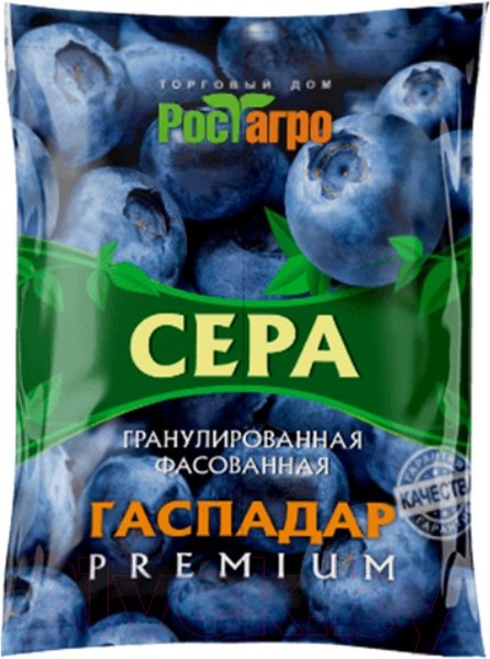 Изображение товара Удобрение Гаспадар Премиум Сера гранулированная фасованная (400г)