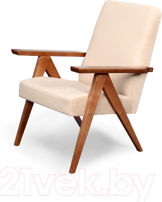 Изображение товара Кресло мягкое Мебельград Калгари Стандарт (мора бежевый)