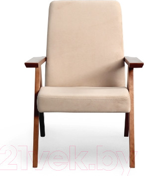 Изображение товара Кресло мягкое Мебельград Калгари Стандарт (мора бежевый)