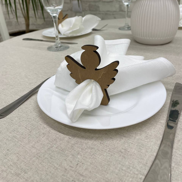 Изображение товара Сервировочная салфетка ОМурМебель Ангелы С кольцами (6шт)