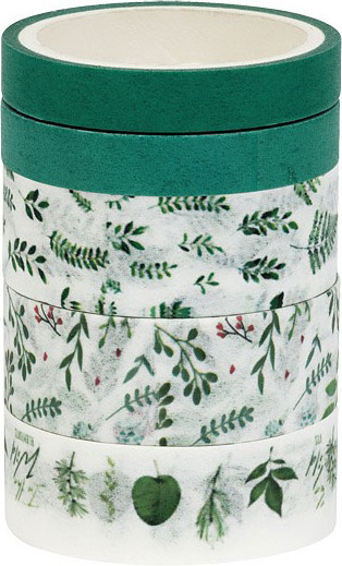 Изображение товара Скотч декоративный Meshu Greenery / MS_52089 (5шт)