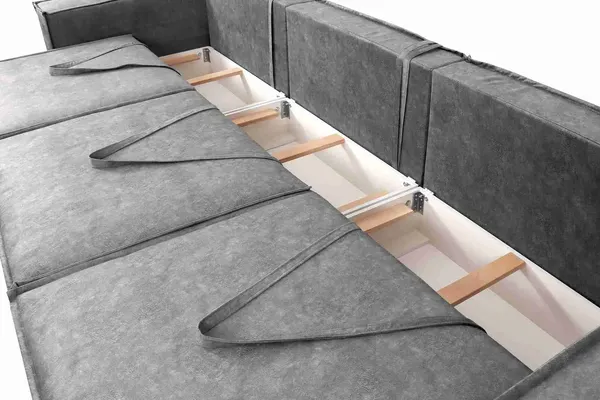 Изображение товара Диван угловой Мебельград Тулон-9 Стандарт  (аликанте серый)