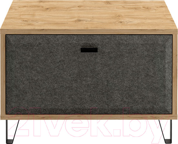 Изображение товара Тумба в прихожую Black Red White Grace KOM1K (дуб наварра/графит)