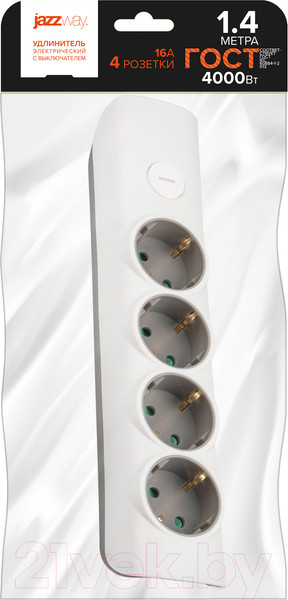 Изображение товара Удлинитель JAZZway ET-04-140W / 5051799