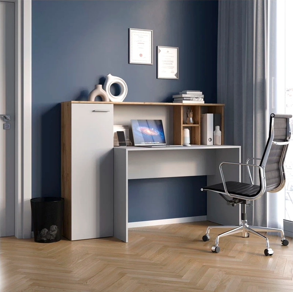 Изображение товара Письменный стол НК Мебель Fun / 71339811 (дуб вотан/белый)