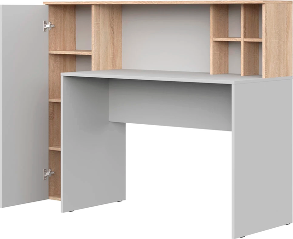 Изображение товара Письменный стол НК Мебель Fun / 71337910 (дуб сонома/белый)