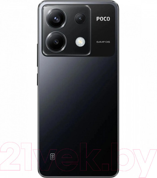 Изображение товара Смартфон POCO X6 5G 12GB/256GB / 23122PCD1G (черный)