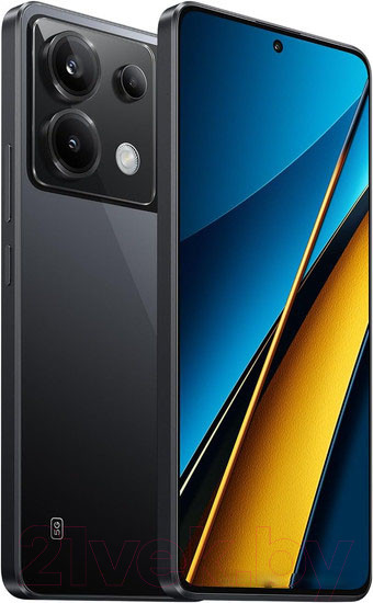 Изображение товара Смартфон POCO X6 5G 12GB/256GB / 23122PCD1G (черный)