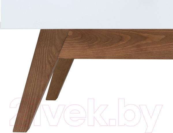 Изображение товара Тумба Black Red White Heda KOM3S (белый/лиственница сибирская золотая)