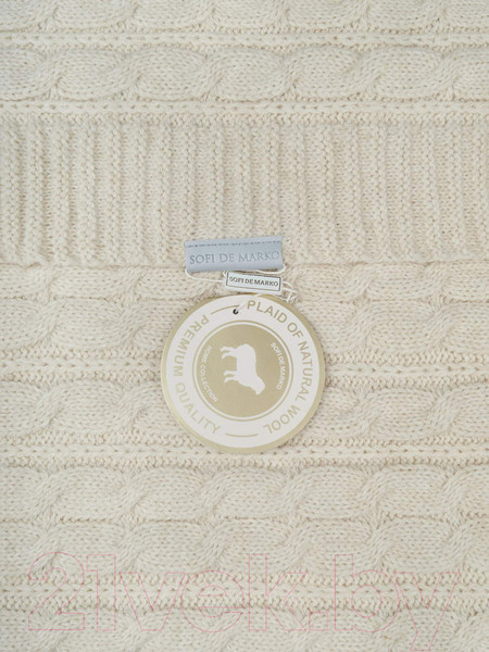Изображение товара Плед Sofi de Marko Джовани 220х240 / Пл-ДЖ-бж-220х240 (бежевый)