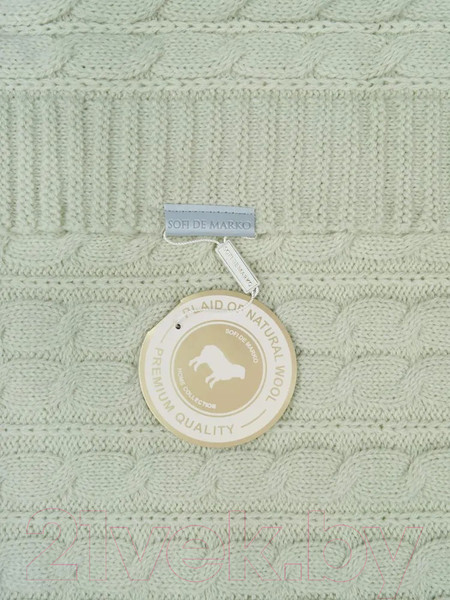 Изображение товара Плед Sofi de Marko Джовани 220х240 / Пл-НВмрв-220х240 (морская волна)