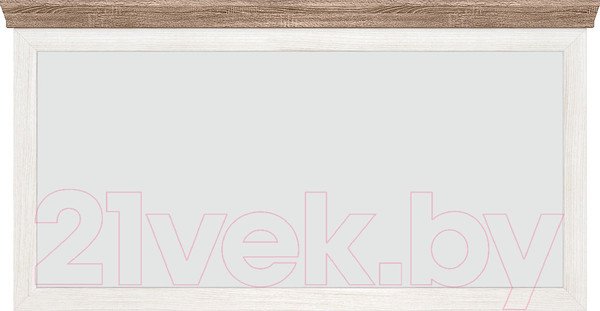 Изображение товара Зеркало Black Red White Marselle LUS/165 (ясень снежный/дуб сонома темный)