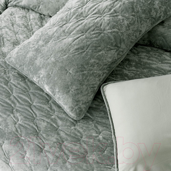 Изображение товара Набор текстиля для спальни Sofi de Marko Алира 160х220 / Пок-Ал-160х220из (изумрудный)