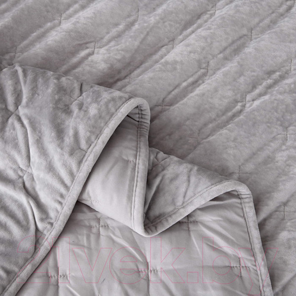 Изображение товара Набор текстиля для спальни Sofi de Marko Алира 160х220 / Пок-Ал-160х220сс (светло-серый)