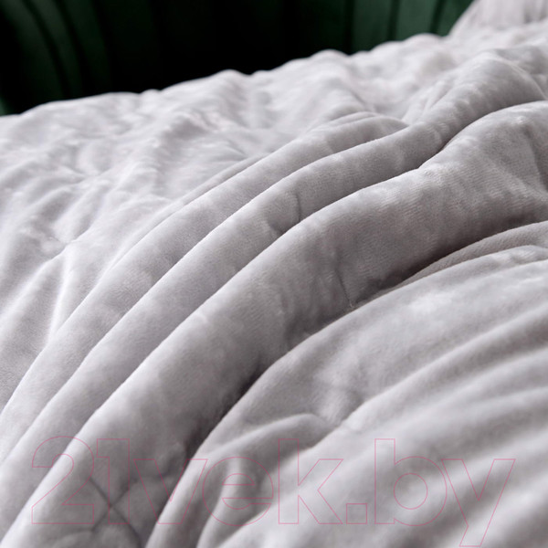 Изображение товара Набор текстиля для спальни Sofi de Marko Алира 160х220 / Пок-Ал-160х220сс (светло-серый)