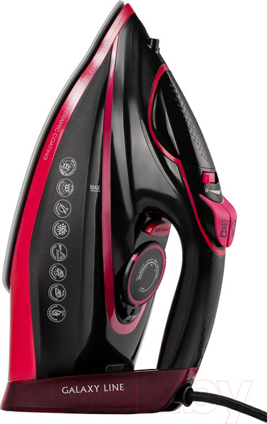 Изображение товара Утюг Galaxy Line GL 6133 (черный/розовый)