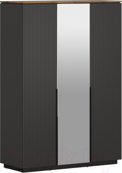 Изображение товара Шкаф Black Red White San Gimignano SZF3D (антрацитовый/дуб нокс)