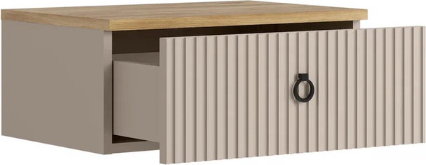 Изображение товара Тумба Black Red White Domenica WKOM1S (глиняный серый/дуб сильвержек ореховый)