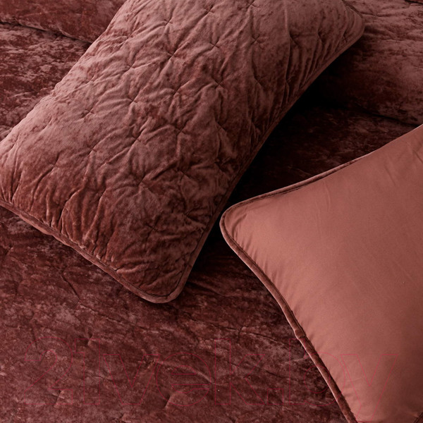 Изображение товара Набор текстиля для спальни Sofi de Marko Алира 240x260 / Пок-Ал-240x260тер (терракотовый)