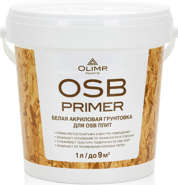 Изображение товара Грунтовка Olimp Акриловая для OSB плит (1л)