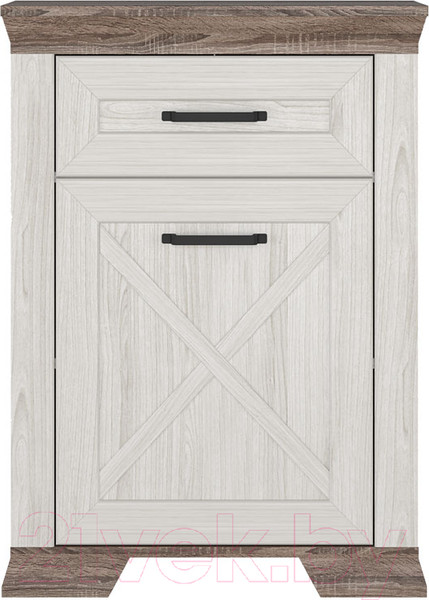 Изображение товара Тумба Black Red White Marselle KOM1D1S (ясень снежный/дуб сонома темный)