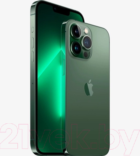 Изображение товара Смартфон восстановленный Apple iPhone 13 Pro 128GB Flip Грейд B (зеленый)