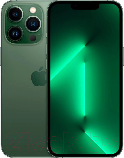 Изображение товара Смартфон восстановленный Apple iPhone 13 Pro 128GB Flip Грейд B (зеленый)