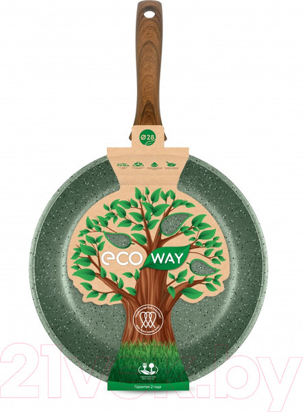 Изображение товара Сковорода Нева Металл Посуда Eco Way EW128i