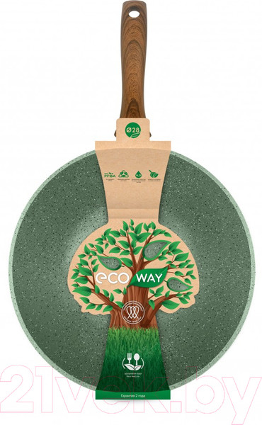 Изображение товара Вок Нева Металл Посуда Eco Way EW3128Wi