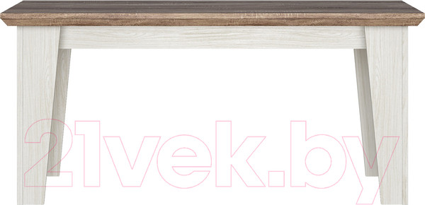 Изображение товара Журнальный столик Black Red White Marselle LAW/120 (ясень снежный/дуб сонома темный)