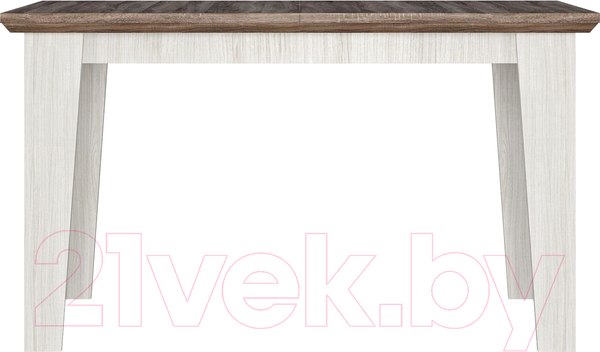 Изображение товара Обеденный стол Black Red White Marselle STO 130/170 (ясень снежный/дуб сонома темный)