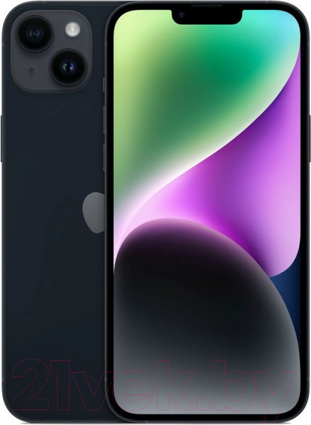 Изображение товара Смартфон восстановленный Apple iPhone 14 256GB Flip Грейд B (Midnight)