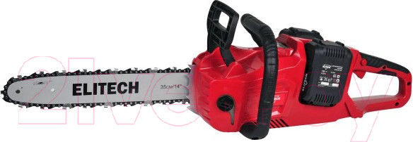 Изображение товара Пила цепная аккумуляторная Elitech ПЦА 36БЛ / 195515 (E1611.001.00)
