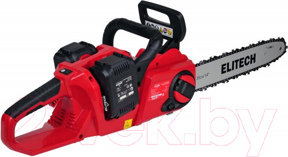 Изображение товара Пила цепная аккумуляторная Elitech ПЦА 36БЛ / 195515 (E1611.001.00)