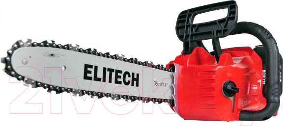 Изображение товара Пила цепная аккумуляторная Elitech ПЦА 36БЛ / 195515 (E1611.001.00)