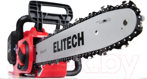 Изображение товара Пила цепная аккумуляторная Elitech ПЦА 36БЛ / 195515 (E1611.001.00)