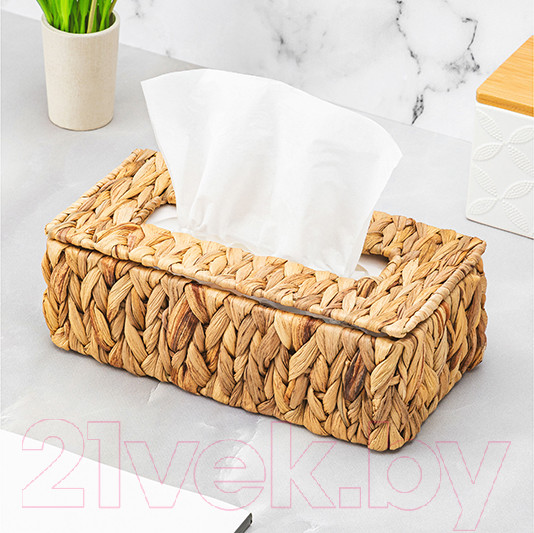 Изображение товара Диспенсер для салфеток El Casa С крышкой / 240467