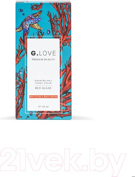 Изображение товара Крем для лица G.Love Sebum Balance Sorbet Cream Red Algae (50мл)