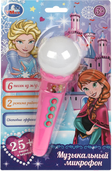 Изображение товара Музыкальная игрушка Умка Музыкальный микрофон / HT569-R13