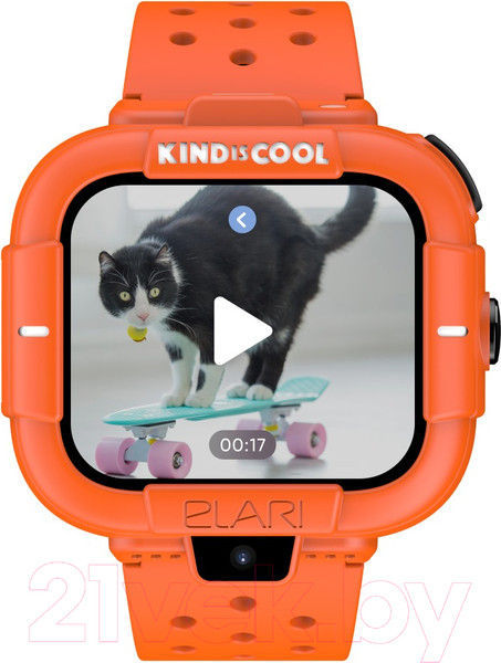 Изображение товара Умные часы детские Elari KidPhone / KP-MB-ORG (оранжевый)