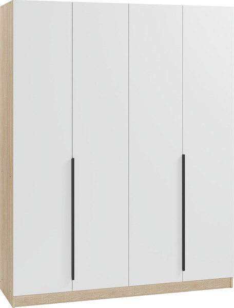 Изображение товара Шкаф Soma Lord Black 160x200 (дуб сонома/белый)