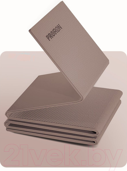 Изображение товара Коврик для йоги и фитнеса Proiron 1830x610x6 / КС0606 (кофейный)