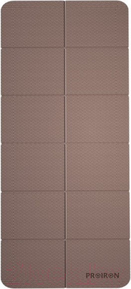 Изображение товара Коврик для йоги и фитнеса Proiron 1830x610x6 / КС0606 (кофейный)