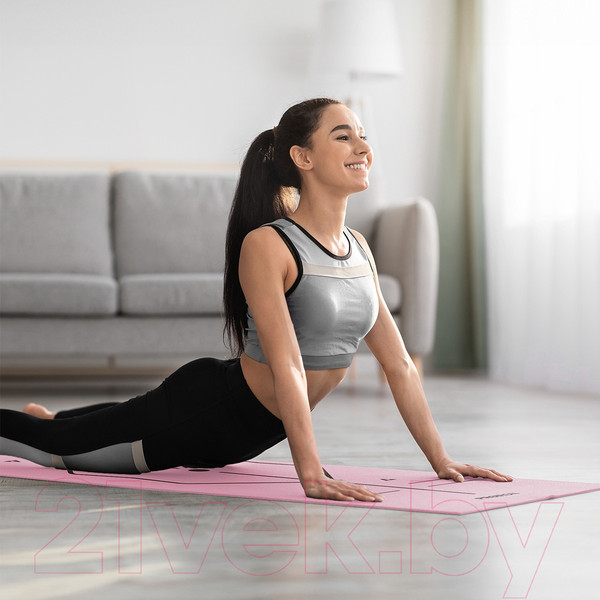 Изображение товара Коврик для йоги и фитнеса Proiron 1730x610x4 / К1736104Р (розовый)