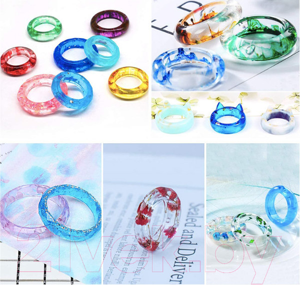 Изображение товара Молд для творчества ХоббиБум Бижутерия - кольца