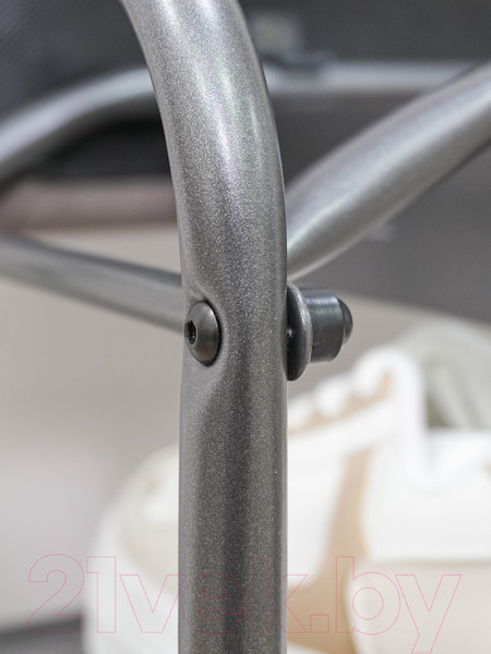 Изображение товара Полка для обуви ЗМИ Гранада 13В НБК с сиденьем и ящиком / ПДОГ13ВНБК (графит/ткань нубук)